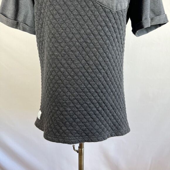 Native Youth Quilted Jersey Tee -Charcoal and Gray -
Size XL - Preloved - Picture 7 of 14